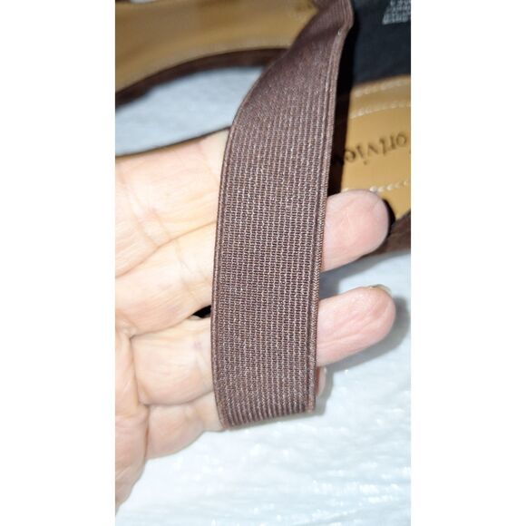 Comfortview Women's Mary Jane Shoes Low Heels Faux Suede Slip Ons Size 12 - Picture 11 of 12